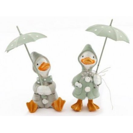 Ducks With Umbrellas - Small