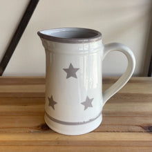 Load image into Gallery viewer, White &amp; Grey Stars Jug
