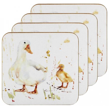 Duck Coasters - Set of 4