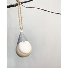 Load image into Gallery viewer, Gonk Santa Tree Hanger - Beige &amp; Grey .
