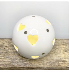 LED Ceramic Ball Hearts - Large
