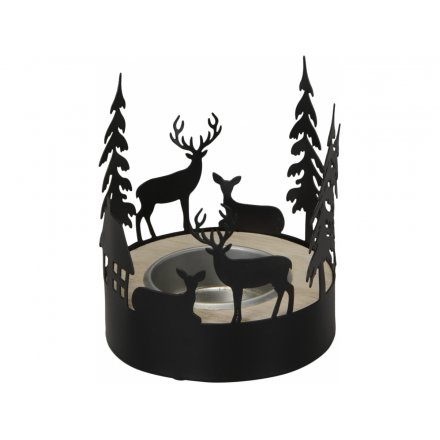 Woodland Stag T-Light Holder