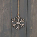 Hanging Metal Snowflake