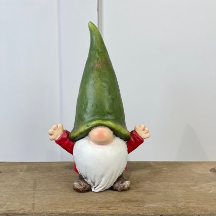 Garden Gnome Gonk - Red & Green - Large