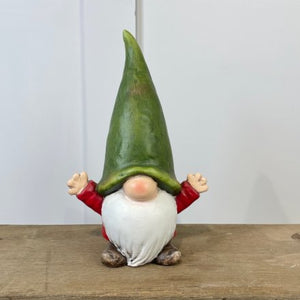 Garden Gnome - Red & Green - Large