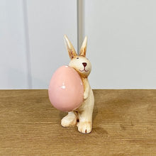 Load image into Gallery viewer, Country Rabbits With Pink Eggs - Pair ..
