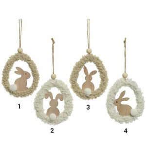 Easter Teddy Egg Hanging Decorations ..