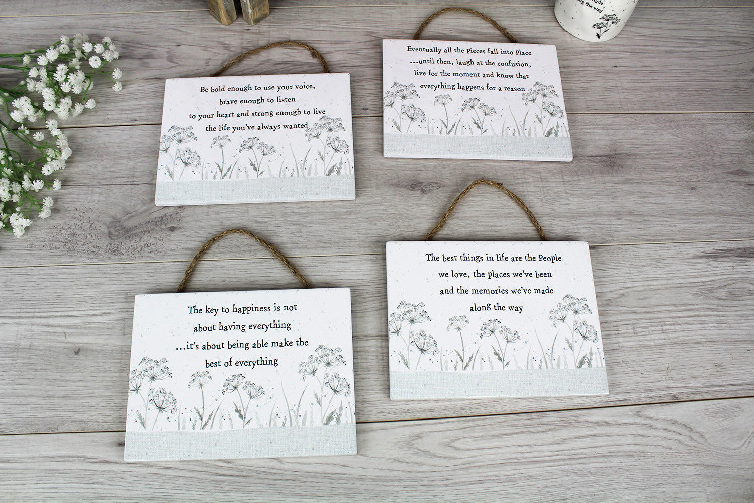 Sentiments Ceramic Hanger