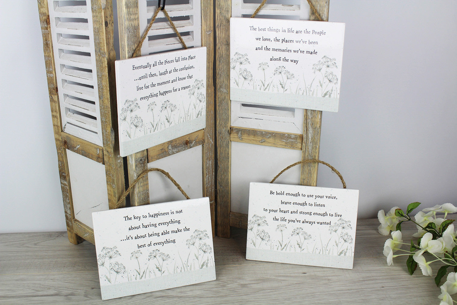 Sentiments Ceramic Hanger