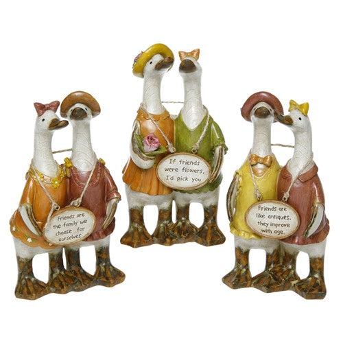 Friends Duck Ornaments