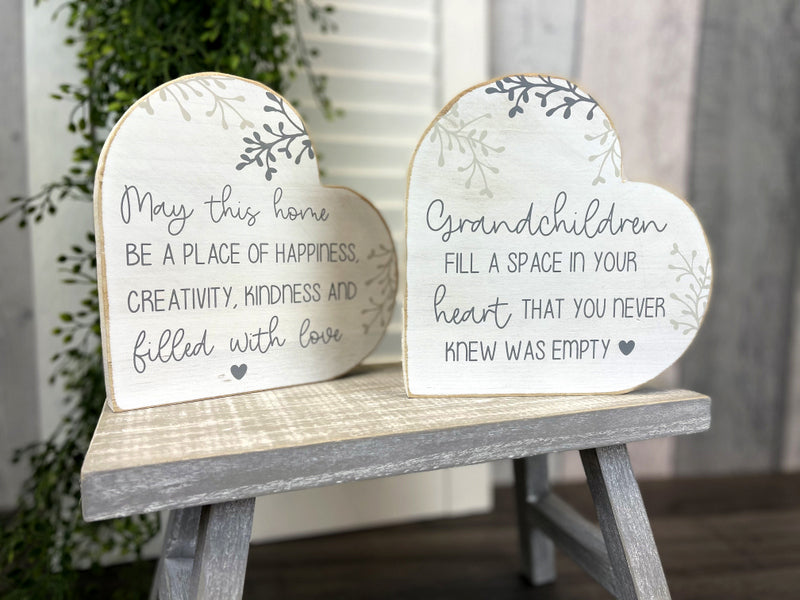 Scripted Heart Blocks - Grandchildren / Home