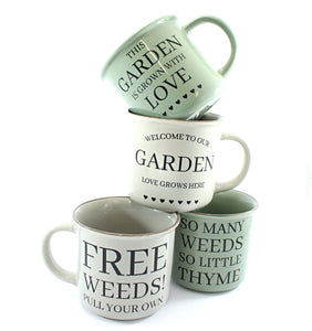 Gardening Mugs - 4 Designs