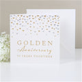 Golden Wedding Anniversary Card