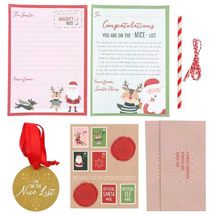 Letter To Father Christmas Kit