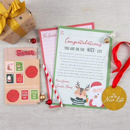 Letter To Father Christmas Kit
