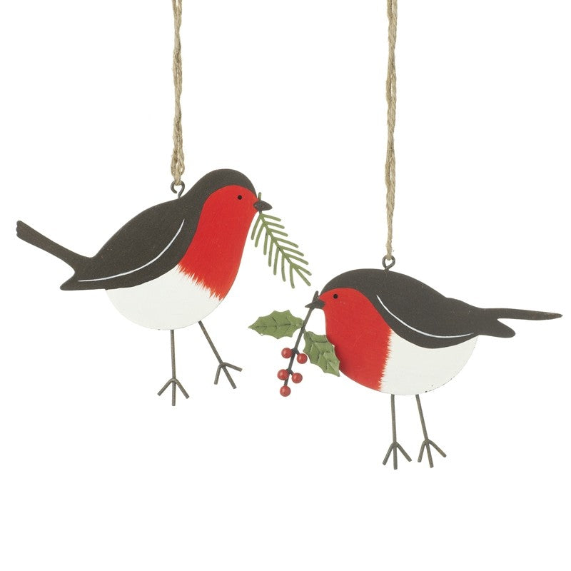 Christmas Robin Tree Decorations