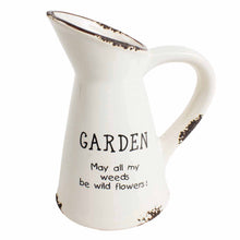 Load image into Gallery viewer, Ceramic Garden Jug
