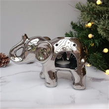 Load image into Gallery viewer, Large Elephant Wax Burner - Chrome
