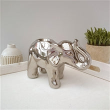 Load image into Gallery viewer, Large Elephant Wax Burner - Chrome
