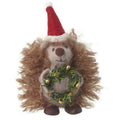 Santa Hedgehog With Wreath