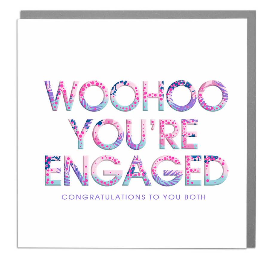 Engagement Card - Woohoo