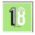 18th Happy Birthday Card