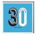 30th Happy Birthday Card