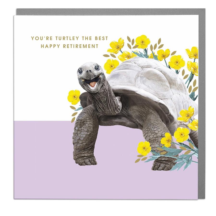 Retirement Card - Turtley The Best