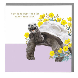 Retirement Card - Turtley The Best .
