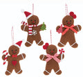 Gingerbread People Tree Hangers