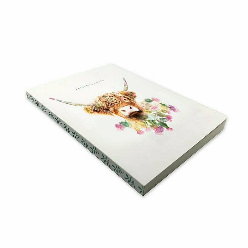 Highland Cow A5 Notebook