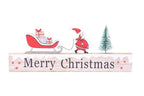 Merry Christmas - Santa Pulling Sleigh