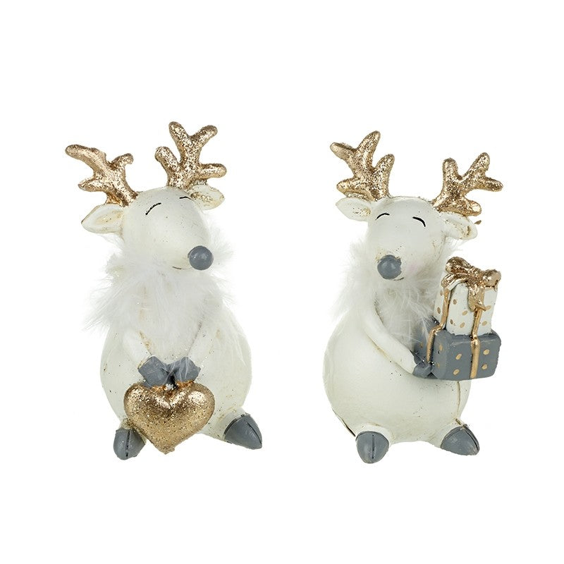 Christmas Reindeers - Set of 2 .