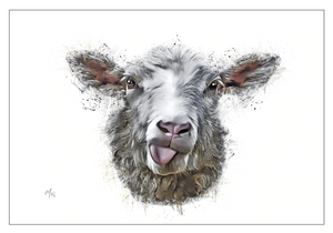 A4 Art Print - Sheep