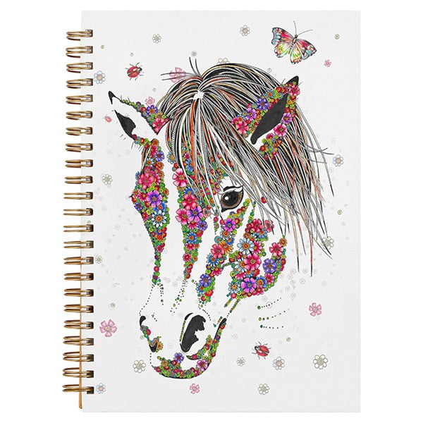 Doodleicious Horse A6 Notebook