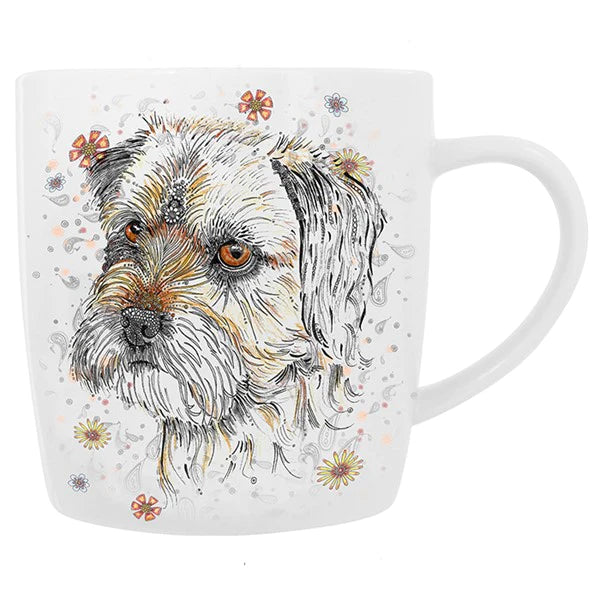 Doodleicious Border Terrier Mug