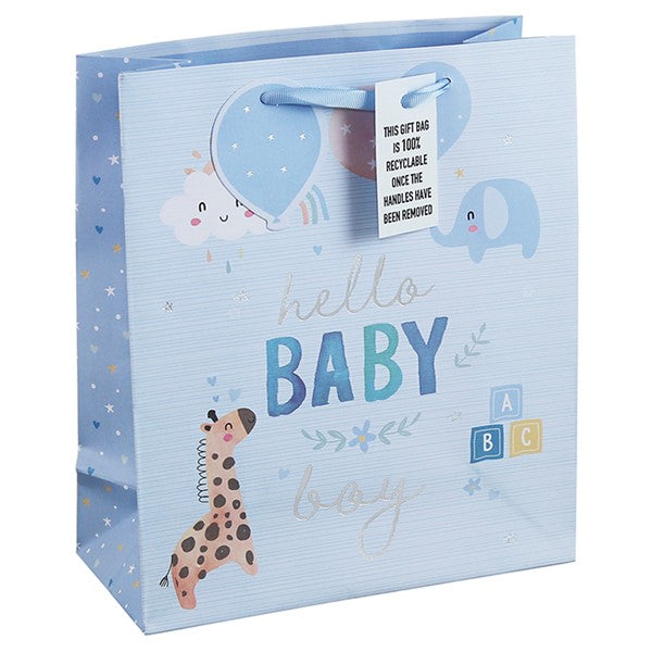 New Baby Boy Gift Bag - Medium