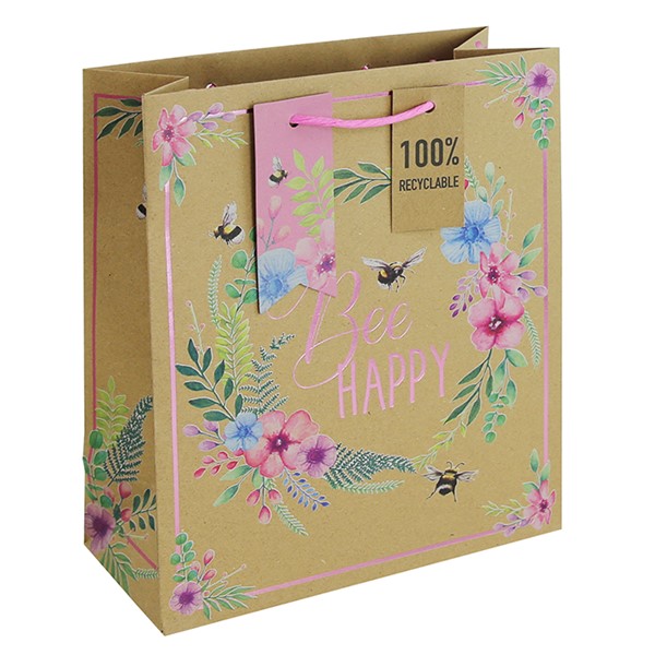 Bee Happy Gift Bag - Medium