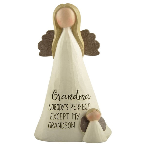 Angel Figurine Grandma Perfect Grandson Guardian Angel Gift