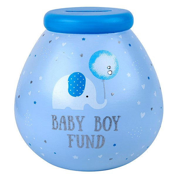New Baby Boy Fund Money Box