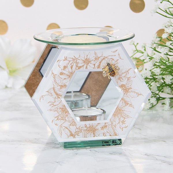 Golden Honeycomb Bee Wax Warmer / Burner
