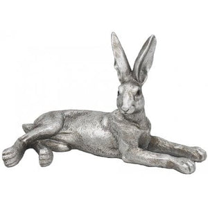 Silver Lying Hare - Small