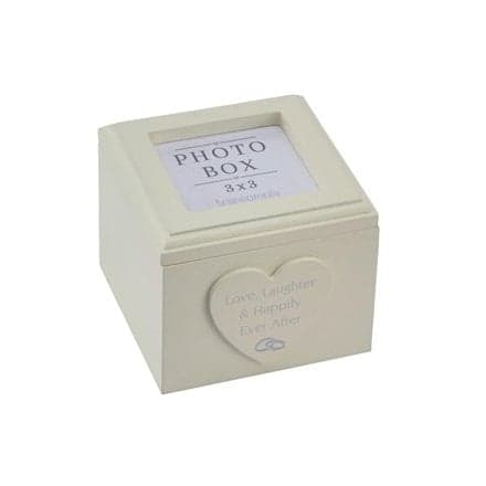 Love, Laughter Photo Box - Wedding Gift