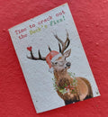 Christmas Stag - Plantable Seed Card