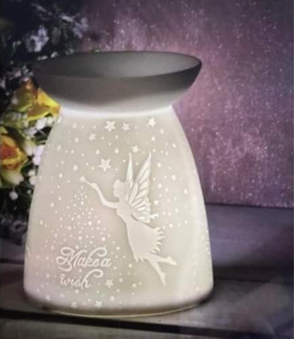 Ceramic Fairy Wish Wax/Oil Warmer
