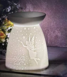 Ceramic Fairy Wish Wax/Oil Burner